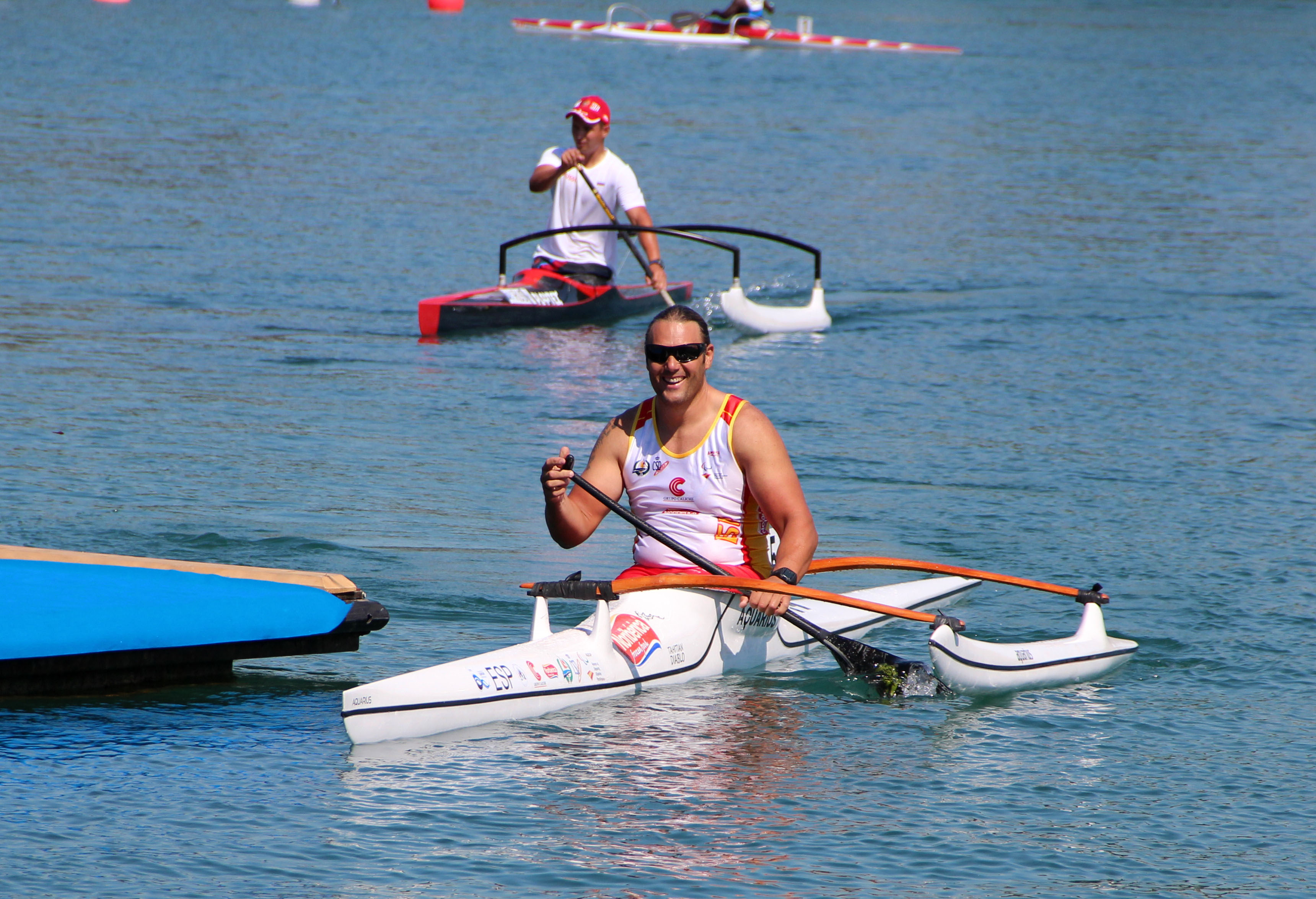 Reja en la final de canoa. Foto: RFEP